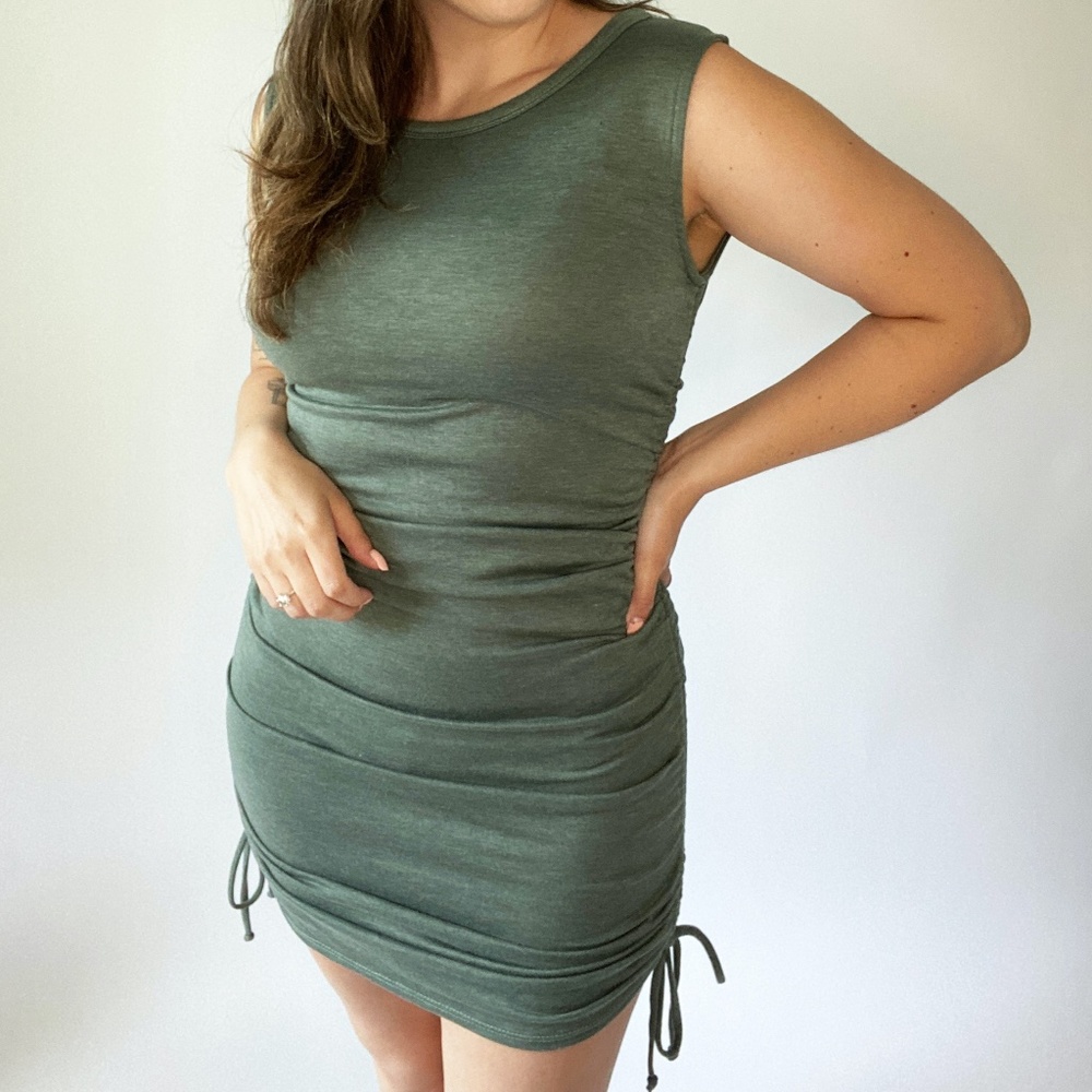 Olive Tank Dress NWT